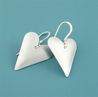 Picture of Aluminium Medium Heart Earrings JE12-A