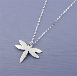 Picture of Aluminium Petite Dragonfly Necklace JS22-A