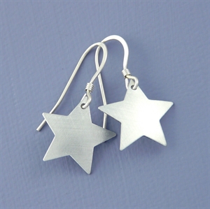 Picture of Aluminium Petite Star Earrings JE-23A