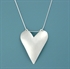 Picture of Aluminium Large Heart Necklace JS13-A