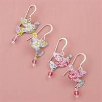 Picture of Dove & Crystal Earrings JE55