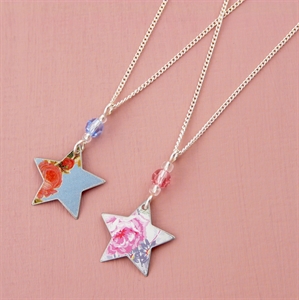 Picture of Child's Star & Crystal Necklace