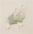 Picture of Bridesmaid Butterfly & Pearl Earrings