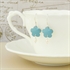 Picture of Bridesmaid Flower & Pearl Earrings