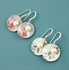 Picture of Disc & Pearl Earrings
