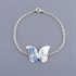 Picture of Denim Butterfly Bracelet
