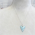 Picture of Spotty Medium Heart Necklace with Pearl