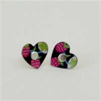 Picture of Liberty Round Heart Studs JE10