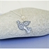 Picture of Grey Chambray Dove & Pearl Necklace