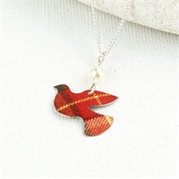 Picture of Tartan Petite Dove Necklace