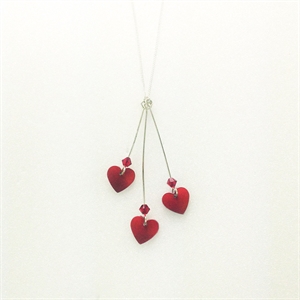 Picture of Three Hearts Necklace JS4B R