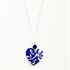 Picture of   Italian Blue Small Heart Necklace JS15B