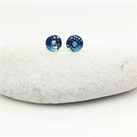 Picture of Geo Blue Small Round Studs
