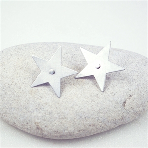 Picture of Aluminium Large Star Studs JE-11A