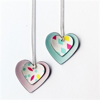 Picture of Fiesta Double Heart Necklace FS25