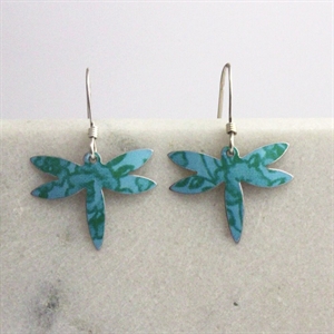 Picture of Turquoise Petite Dragonfly Earrings